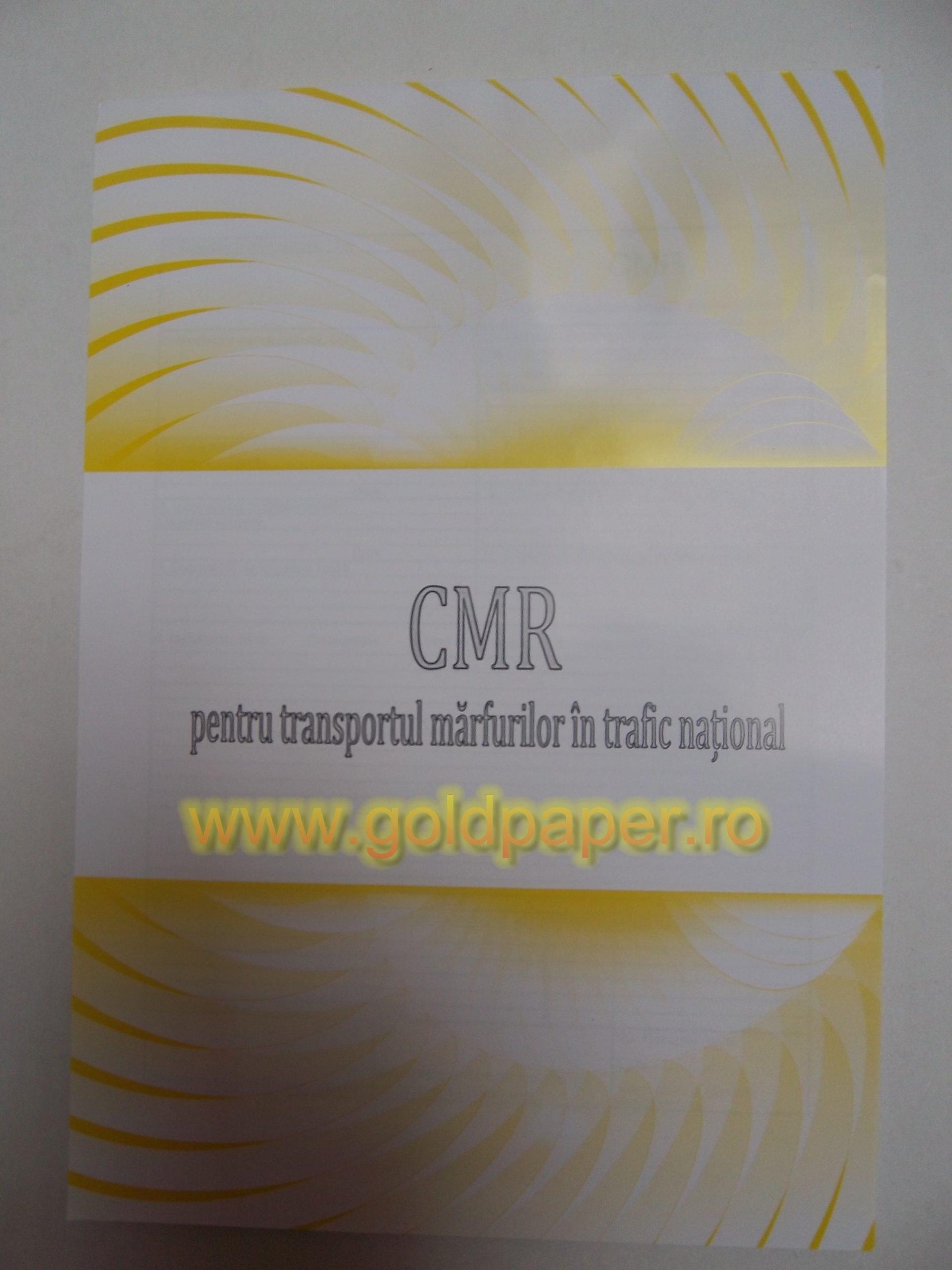CMR international - Goldpaper