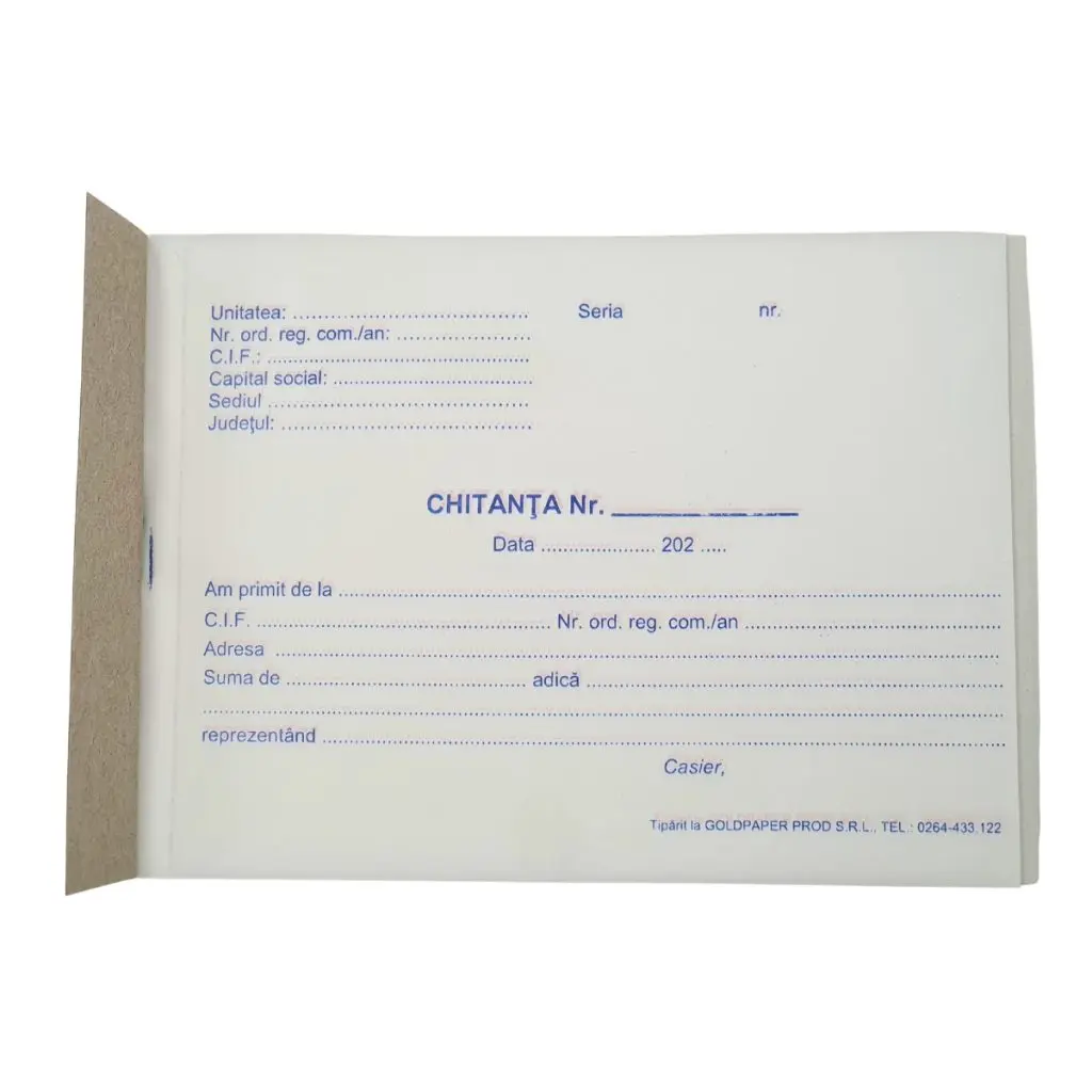 chitante autocopiative fata